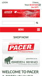 Mobile Screenshot of pacer.co.nz